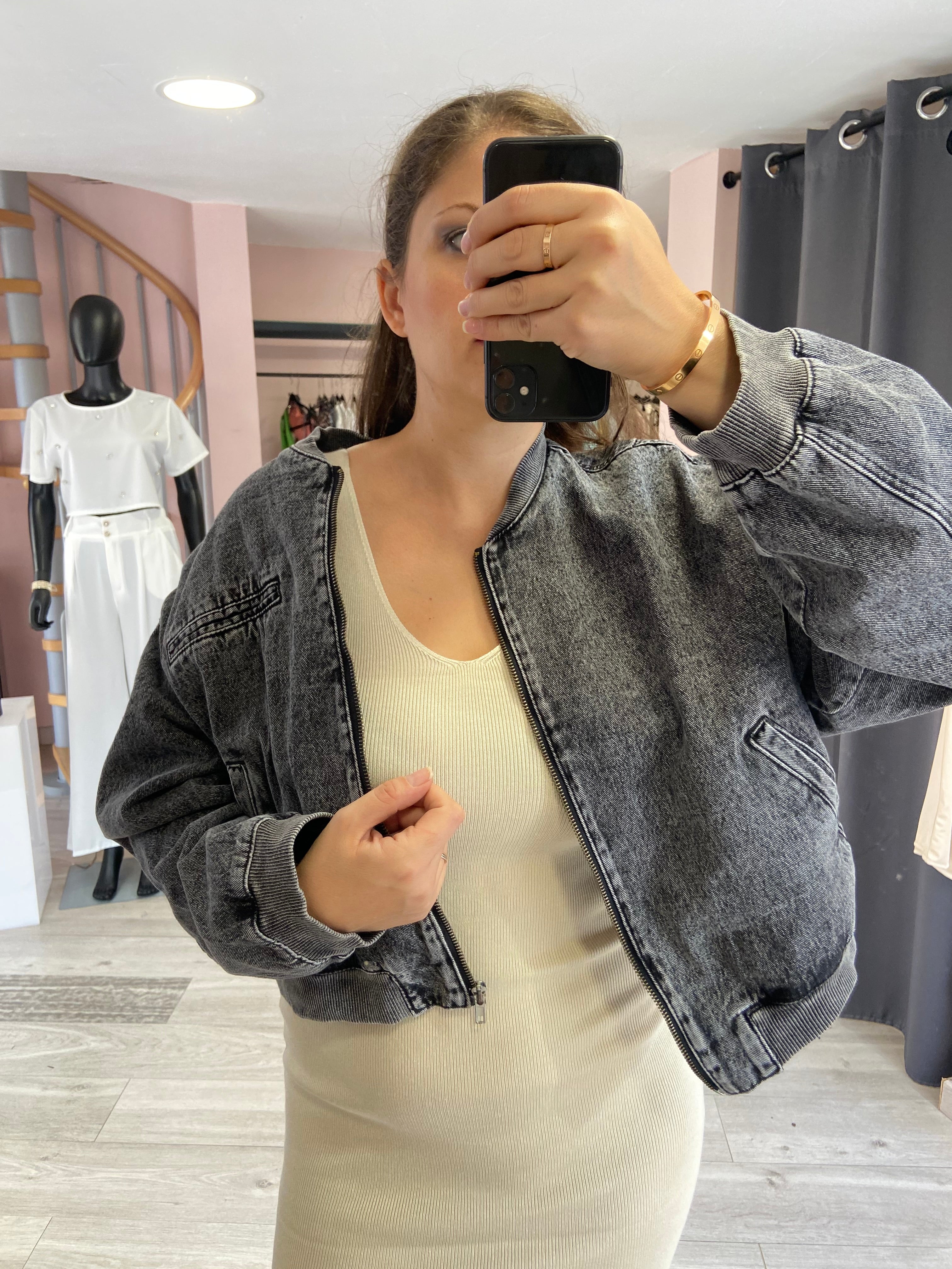 Veste Denim Urban Chic